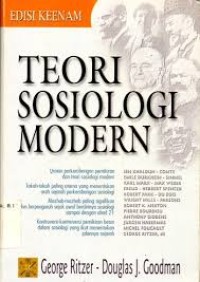 TERORI SOSIOLOGI MODERN